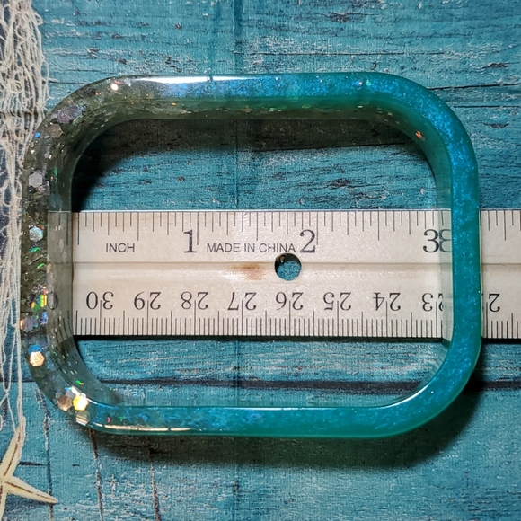 SOLD....Bracelets resin epoxy great to wear on the beach - Picture 14 of 17